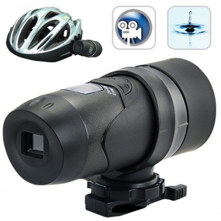 Bike Helmet Waterproof Outdoor Sports Action Camera DVR