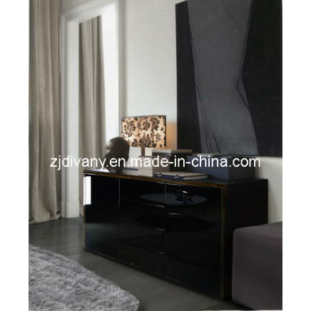 Black High Glossy Sideboard (SM-W09)