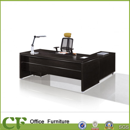 Black Walnut Manager Desk for Office CF-I03403