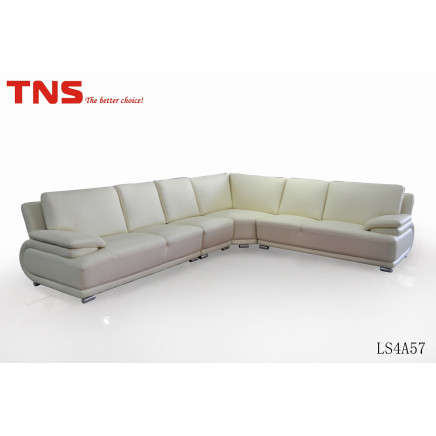 Bonded Leather Sofa (LS4A57) for Furniture