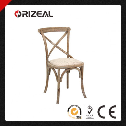 Brand New Cafe French Cross Back Dining Chair (OZ-SW-037)