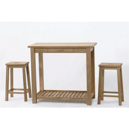 Breakfast Table with Stools, Dining Table (BRK001)