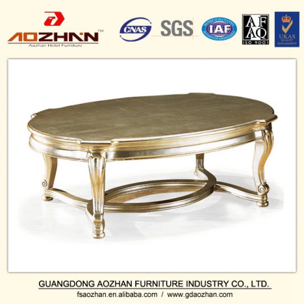 Bronze Steel Coffee Table Az-Ggcj-0961