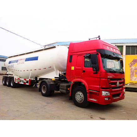 Bulk Cement Tank Transport Vehicle Semi Trailer (CTY65005)