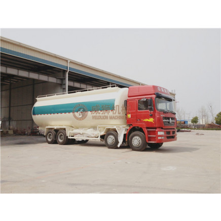 Bulk Flour Transportation Tank Trucks with 8*4 Chassis and 290HP