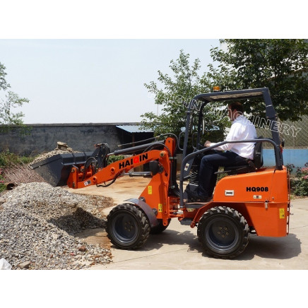 CE Approved Mini Loader (HQ908) with Perkins Engine
