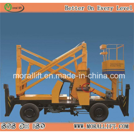 CE Approved Mobile Trailer Mounted Boom Lift