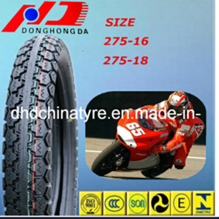 CE Certificate Hot Selling and Good Quality Motorcycle Tire (275-18)
