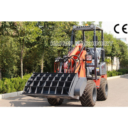 CE Certificated Mini Loader (HQ908) with Mixed Bucket