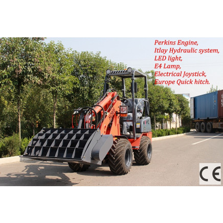 CE Mini Shovel Loader with Perkins Engine (HQ908)