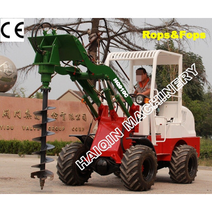 CE Multi-Function Wheel Loader (HQ910C) with Auger
