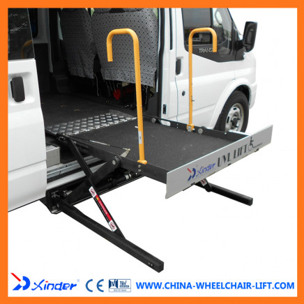 CE Scissor and Hydraulic Wheelchair Lift for Van and Minibuswith Loading Capacity 350kg