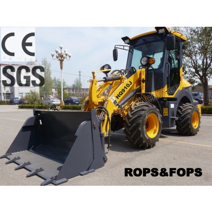 CE Wheel Loader (HQ910J) with 4 in 1 Bucket