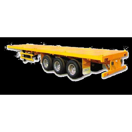 CIMC 3 axles flat bed container semitrailer