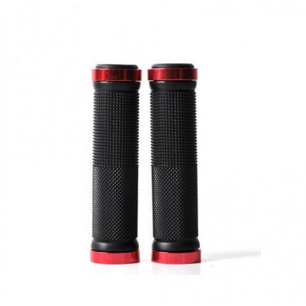 CNC Alloy Aluminum & PVC Rubber Racing Handle Grips