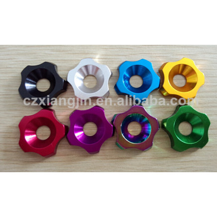 CNC Aluminium Alloy Flower Shape Password Jdm Bumper Fender Washers
