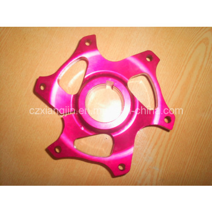 CNC Aluminium Anodized Quick Change Chain Sprocket Hub Carrier