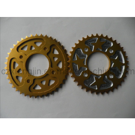 CNC Aluminum Alloy 7075 Motor Rear Sprocket