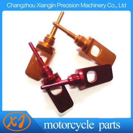 CNC Aluminum Motorcycle Spare Parts Oil Dipstick