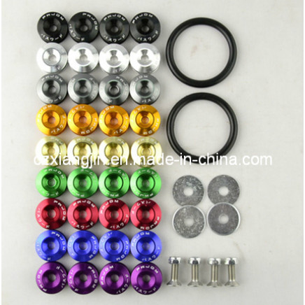 CNC Anodized Chromed Aluminum Password Jdm Racing Car Quick Release