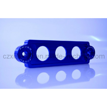 CNC Assorted Colors Aluminum Alloy Battery Tie