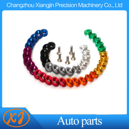CNC Colored Aluminum Washers