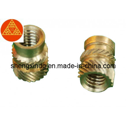 CNC Lathe Parts Mobile Phone Copper Nuts (SX146)