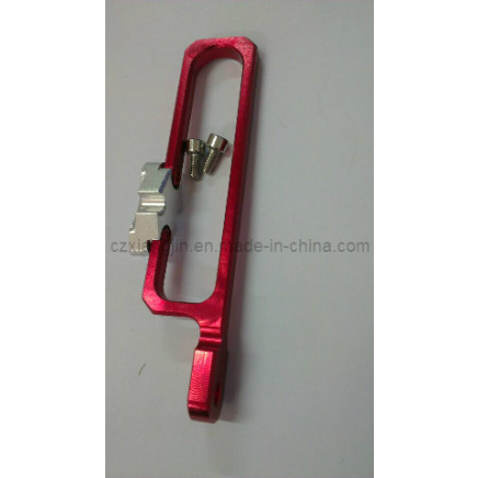 CNC Machined Billet Aluminum Speedometer Cable Bracket