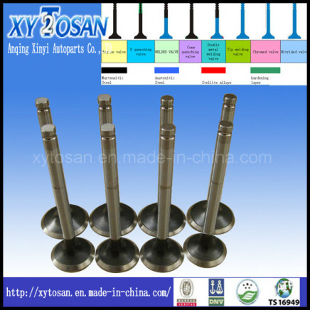 CNC Spare Part Engine Valves for Perkins T4