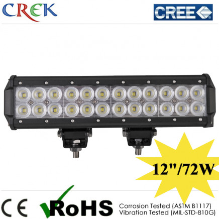 CREE 72W 12" LED Bar Light LED Work Light