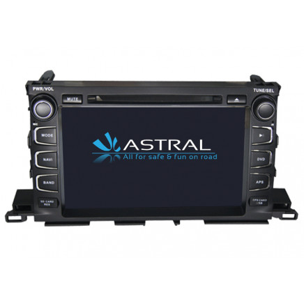 Car Audio DVD Player GPS Navigation for Toyota Highlander