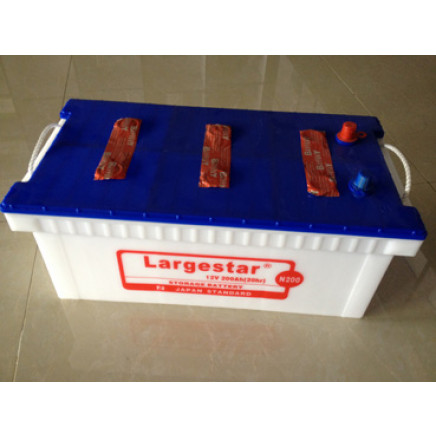 Car Battery Automobile Dry Charged Battery Storoage Lead Acid Battery N200