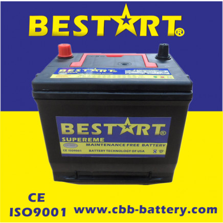 Car Battery Factory 12V Battery for Trucks Car Battery 12V60ah 55D23r