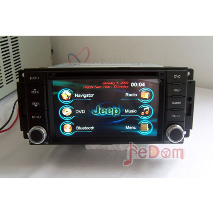 Car DVD GPS Navigation Stereo Audio Radio for Jeep (C6230DJ)