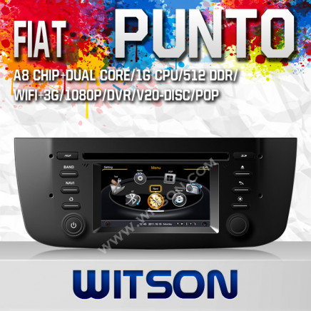 Car DVD Player with GPS for FIAT Punto (2009-2012)
