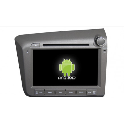 Car DVD with GPS for 2 DIN Android Honda Civic 2012 Right Drive