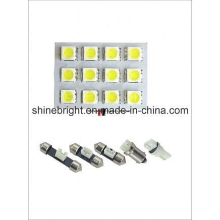 Car Dome Lamp Light (PCB-12SMD-5050)