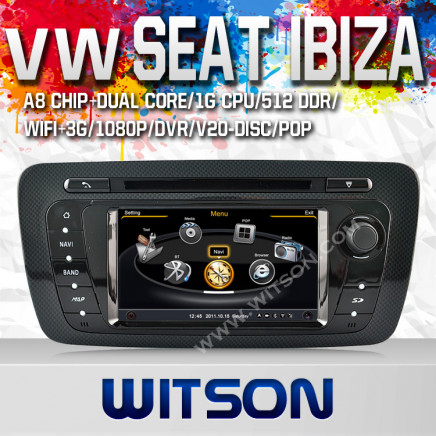 Car Dve Player for Seat Ibiza with 1 GMHZ Cup Main Frequency (W2-C246)