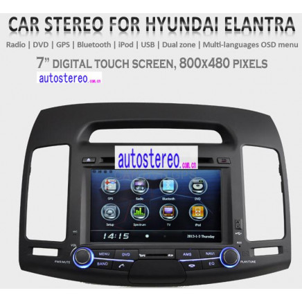 Car GPS Navigation for Hyundai Elantra Avante Multimedia Stereo Headunit Radio DVD