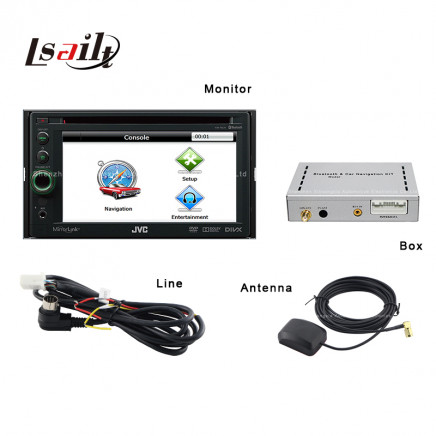 Car GPS Navigation for Jvc/Alpine with 800*480 (Sirf Atlas)