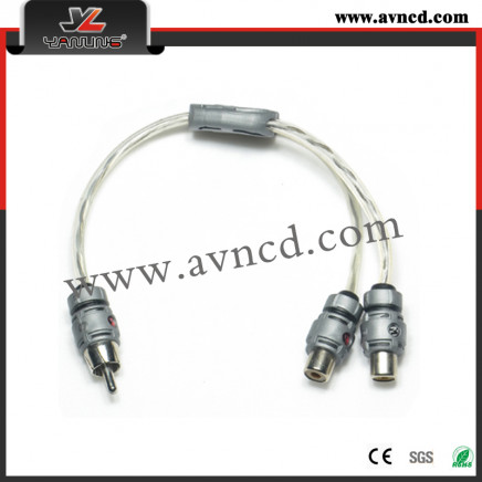 Car Parts RCA Cable (BTR-3S-1M2F)