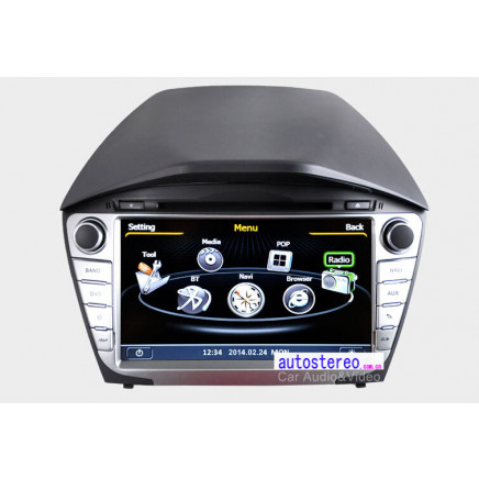 Car Stereo DVD for Hyundai IX35 GPS Satnav Navigation Multimedia Head Unit