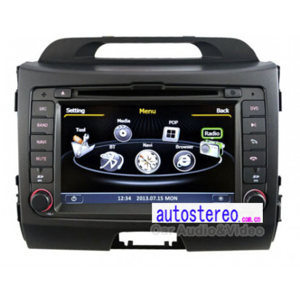 Car Stereo GPS Headunit Multimedia for KIA Sportage (ZW-KIA-101)