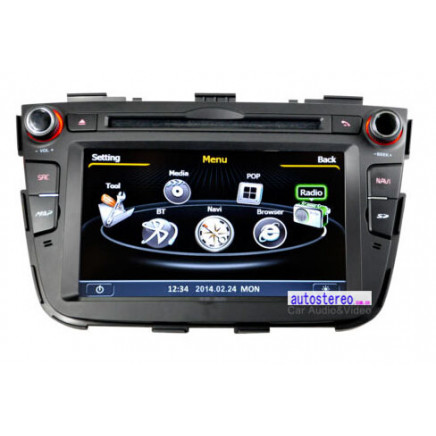 Car Stereo GPS Navigation Headunit for KIA Sorento (ZW-KIA-112)