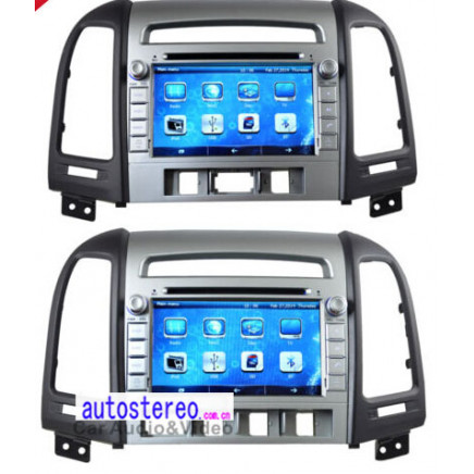 Car Stereo GPS Satnav Headunit Navigation Radio for Hyundai Santa Fe