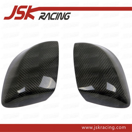 Carbon Fiber Mirror Cover (WITHOUT LED LIGHT) for 2011-2013 Honda Civic 4D (JSK122003)