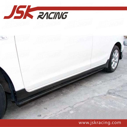 Carbon Fiber Side Skirts for 2011-2012 Honda Civic 4D (JSK122012)