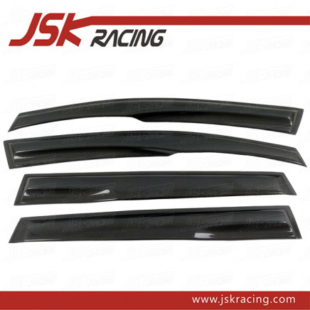 Carbon Fiber Window Visor Sunrain Guard for 2008-2010 Honda Odyssey (JSK122601)