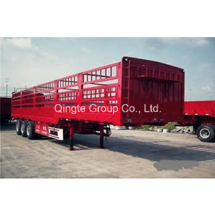 Cargo Transport Semi Trailer, with Side Board and Barrier (QDT9402CXY)