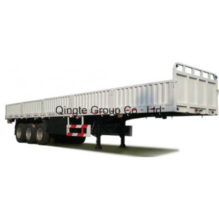 Cargo Transportation Semi Trailer, with Barrier, 3 Axles (QDT9401)